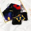 Bufanda Pequeña de Invierno Estilo Coreano Cuello Snoop Maomao para Mujer Protección del Cuello Versátil Linda con Patrón de Conejo Rex Felpa Imitación Cebra para Niña
