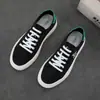 2026 Nuevos Zapatos de Lona Casuales para Hombre Estilo Chino Transpirables de Cuadros con Cordones Bajos