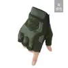 A1Z001 luvas táticas masculinas e femininas ao ar livre com meio dedo protetoras para treinamento esportivo ao ar livre fãs militares luvas de equitação das Forças Especiais