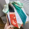 Bufanda de Seda de Moda que Combina con Todo Cinturón para el Cabello Estilo Chino Lazo Bolsa Cinturón Decorativo Primavera y Verano Nuevo Estilo Bufanda Larga Estrecha Fina