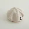 Chapéu Estilo Coreano Doce para Bebê Menina Transfronteiriço Outdoor Moda Loli Princesa Chapéu Primavera & Outono Veludo Beret Infantil