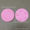 Esponja de Silicona de Alta Calidad para Fregar, Delicada y Suave, con Fuerte Poder de Limpieza para Cosméticos, Cuida las Brochas de Maquillaje, un Artículo Esencial para un Maquillaje de Belleza Exquisito