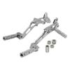 Motocicleta eléctrica modificada M3, pedal de mono pequeño, soporte de pedal M5 M6, pedal de vehículo eléctrico, pedales delanteros y traseros MSX