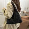 Bolso de Hombro para Mujer 2025 Nuevo Otoño e Invierno Personalizado Retro Estampado de Leopardo Bolso Tote de Gran Capacidad y Bolso de Mano Versátil