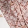 Tela Estampada de Gasa Crepé de Seda 30D, Tela para Vestido de Mujer de Primavera y Verano, Tela de Gasa Imitación Floral Fresca