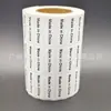Etiqueta Adhesiva para Impresión, 3x1CM Fabricación China (HECHOENCHINA) Etiquetas Pequeñas, 10k Piezas