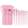 Conjunto de pincéis de maquiagem Sijiqing 13 novo transfronteiriço pincel de blush portátil pincel de sombra para os olhos conjunto completo de ferramentas de beleza