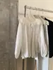 Os Tamanhos Foram Atualizados. Blusa Pulôver Respirável Estilo Coreano com Proteção Solar para o Trabalho, Camisa Fina Respirável com Proteção UV para o Verão para Mulheres