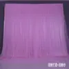 Tela de Fondo para Bodas de Doble Capa Cortina de Gasa Cortina con Gasa Cortina para Transmisión en Vivo Decoración de Malla para Bodas Decoración de Escena de Cumpleaños