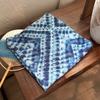 Gong Pei 2024 Nuevo Pañuelo Cuadrado Pequeño Tie-dye Verano Vintage Pañuelo para la Cabeza Protector Solar Baotou Pañuelo Elegante Combinable Pañuelo Pequeño