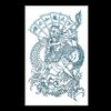 Tatuaje de Flor para Brazo Pegatina Flor Brazo Gran Sabio Flor Cruz de la Muerte Cabeza de Tigre Alas Song Ji Belleza Clásica Rosa