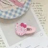 Botón de Gato Lindo Clip con Pato Hueco Flequillo Lado Chica Dulce Corazón Peinado Japonés Todo Fósforo Mujeres