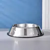 Tigela de Aço Inoxidável para Cachorro/Tigela para Cachorro/Tigela para Gato/Tigela para Gato, Resistente a Choques, Adequada para Cães Grandes/Animais de Estimação, Grande Capacidade.