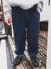 Pantalones de mezclilla para niño, colección otoño/invierno 2026, casual, estilo retro, acabado lavado, pantalón largo, apto para niños mayores, suaves y cómodos
