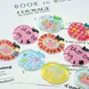 Nuevo Botón de Manzana Impresión a Color Lindos Accesorios Hechos a Mano de Resina Botones Ropa Infantil Botones Accesorios Versátiles para Mujeres