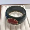 Nova Coleção de Pulseiras de Resina Vintage Transfronteiriças para Mulheres, Pulseira Exagerada de Aba Larga com Pedras, Acessórios de Joias Europeus e Americanos