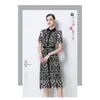 Comercio Exterior Ropa de Mujer Toma Real de Vestidos de Diseño Nicho con un Ambiente de Socialité, Estilo Diosa Encaje Bordado Ajustado Bodycon Vestido Largo