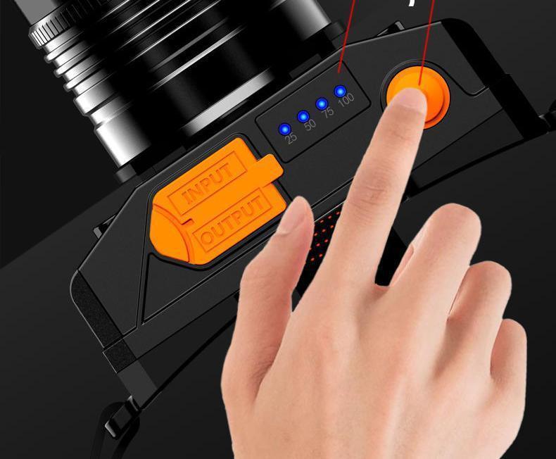 头戴式夜钓鱼LED照明