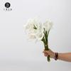 Ventas Directas de Fábrica Ramo Mini de Lirio de Agua Calla Tacto PU Lirio de Agua Calla Accesorios para Arreglos Florales para el Hogar Decoración Ramo de Boda