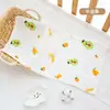 Toalla facial para bebé clase a, suave y absorbente, toalla para saliva de bebé anti-escupitajo de recién nacido, toalla para bebé de gasa de burbujas de seis capas