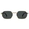 Nuevas Gafas de Sol Poligonales Metálicas para Conducir Transfronterizas 2026 para Hombres y Mujeres, Gafas de Sol Retro de Gama Alta con Montura Pequeña Anti-UV