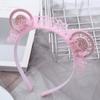 Diadema con orejas de gato para niños, de moda con diamantes de imitación, dentada, antideslizante, accesorios para el cabello de princesa para bebés, diadema súper linda de estilo occidental