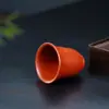 Juego de Colador de Té de Arcilla Púrpura Estilo Chino para Uso Doméstico, Colador de Té de Arcilla Zhu Roja, Juego de Filtro Cerámico Creativo de Gama Alta para Preparar Té, Filtro de Agua para Té