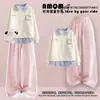Conjunto Casual para Niñas para Primavera y Otoño, Sudadera de Falso Dos Piezas con Cuello Solapa, Conjunto de Dos Piezas Estilo Universitario con Pantalones de Pierna Ancha para Niñas Mayores