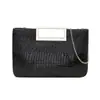 Bolsa Feminina Exquisita 2026 Novo Estilo Padrão Crocodilo Elegante Bolsa Feminina Bolsa de Ombro com Corrente Bolsa Transversal Bolsa de Mão Retrô