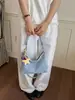 Bolso de Hombro Cruzado de Gran Capacidad para Niñas y Estudiantes, Verano 2026, Bolso Cruzado de Mezclilla, Bolso de Hombro Artístico Versátil