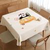 Toalha de Mesa Quadrada Pequena Fresca Impermeável e à Prova de Óleo Sensação Ambiente Xadrez Pequeno Quadrado Mesa Toalha de Mesa Anti-escaldante Capa de Mesa