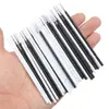 Palo de limpieza con cabeza larga para injerto de pestañas hisopo de algodón pequeño nano hisopo de algodón para eliminación de pestañas palo de limpieza con cabeza larga para pestañas hisopo de algodón negro con cabeza larga para pestañas