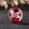 Han Yu borde lámina de plata mosaico cuentas de vidrio japonés pintado a mano vidrio cuentas planas DIY pulsera collar accesorios al por mayor