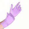 Guantes de Nitrilo Desechables Transfronterizos Negros Nitrilo Compuesto Inglés Guantes de Nitrilo Hityin temu Daifa