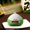 Llavero Original de Peluche Zongzi Muñeco Lindo Juguete Colgante para Bolsa Examen de Admisión Universitaria Regalo Pequeño Venta al por Mayor