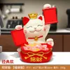 Gato da Sorte Código QR Novo Modelo Ornamento Abertura Balcão de Caixa Bandeja de Armazenamento Recepção da Loja Placa Decorativa