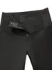 Pantalones de Yoga de Cintura Alta con Cremallera y Botón Control de Abdomen Moldeadores Adelgazantes Leggings Deportivos Levantamiento de Glúteos Fitness Yoga Pantalones Largos Melocotón