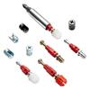Conector 3 en 1 autorroscante de carga rápida, 8 piezas, 10 piezas, 2 en 1, biela, sujetador excéntrico para muebles y gabinetes.