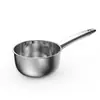 Cucharón de Agua de Acero Inoxidable, Grado Alimenticio, 1.2 mm de Espesor, para Uso Doméstico y Comercial, Mango Corto