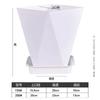 Maceta Geométrica de Resina con Forma de Diamante para Interior Balcón Duradera Maceta Perezosa Creativa Simple Sala de Estar Plástico Engrosado Maceta Grande