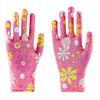 Luvas de nylon coloridas estampadas fábrica atacado luvas finas elásticas núcleo respirável protetor solar antiestático proteção para trabalho