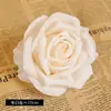 Tecido de seda sintética Cabeça de flor rosa Dorr atacado arranjo de casamento material de flor parede de flores diy fabricação de caixa de presente cabeça de flor artificial
