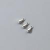 S925 Plata Lisa Gota Cadena de Cola Cadena de Extensión Colgante DIY Accesorios para Pulsera Hechos a Mano Material de Cuerda Colgante S1215