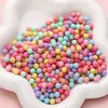 Cuentas Acrílicas Porosas de 6/8 mm Color Macarrón Esmeriladas Hechas a Mano para Pulsera DIY Collar Cuerda Cuentas Accesorios