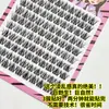 10 Filas de Pestañas Postizas Trilogy 5D sin Base, Segmentadas para Fácil Aplicación, Estilo Adhesivo, Pestañas Superiores Naturales, Espesas y Rizadas