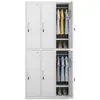 Taquilla taquilla de empleado gabinete metálico dormitorio del personal gabinete multi-puerta gimnasio sala de yoga taquilla taquilla para bolsa
