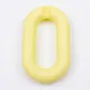 Plástico Acrílico Tacto de Mano Cadena de Color Pintura 24*39 Hebilla de Pegamento DIY Aro Abierto para Saltar Cadena de Bolsa de Joyería Accesorios