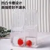 Caixas de Almoço Descartáveis com Quatro Compartimentos, Caixas de Almoço para Viagem, Recipientes Retangulares Divididos de Grau Alimentício para Fast Food