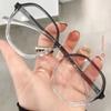 Nuevos Lentes Anti Luz Azul para Mujer, Monturas Poligonales Modernas de Estilo Coreano, Personas de Mediana Edad y Mayores, Lentes de Lectura de Alta Definición
