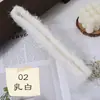 12mm Pluma de Fénix Pelo Largo Súper Grueso Súper Denso Hilo Chenille Tallo de Chenille Raíz Tira de Felpa Hecho a Mano DIY Pequeño